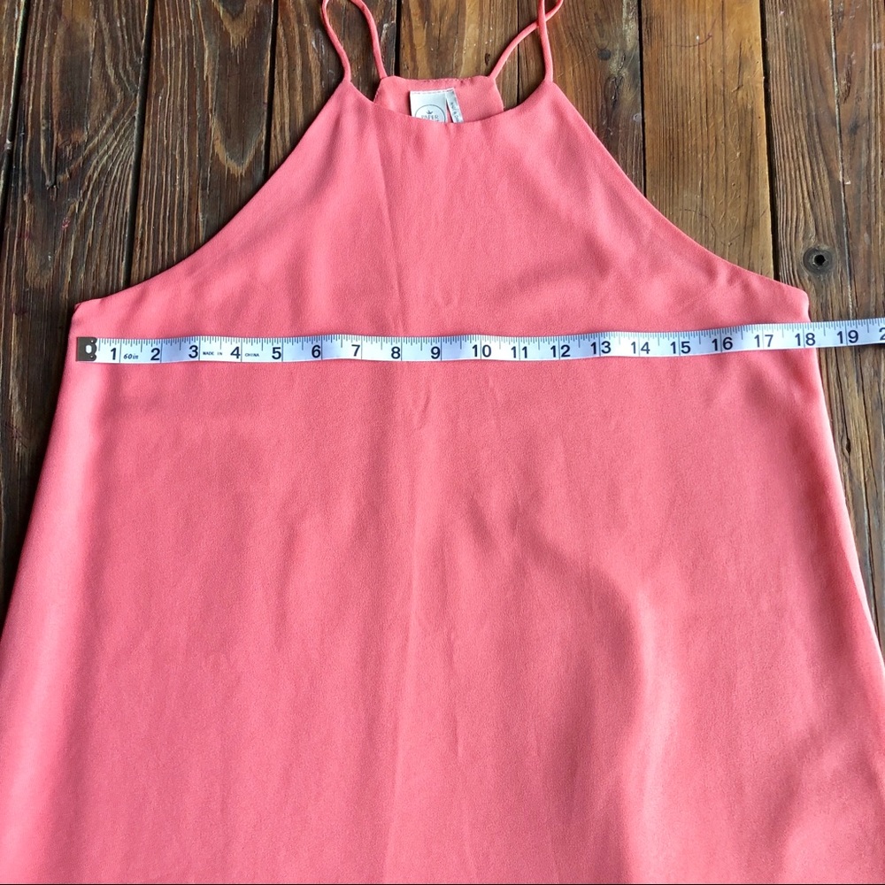 Flowy coral tank top - Picture 3 of 5